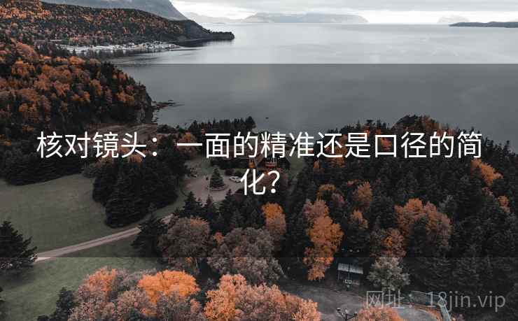 核对镜头:一面的精准还是口径的简化? 核对镜头:一面的精准还是口径的简化?